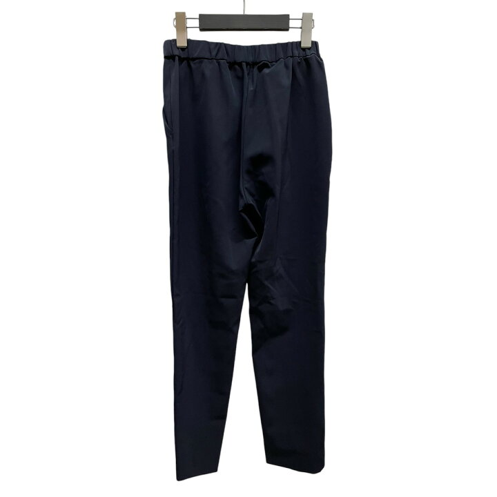 yori ヨリ ピンタックストレッチパンツ 36 ネイビー お値下】新品タグ  