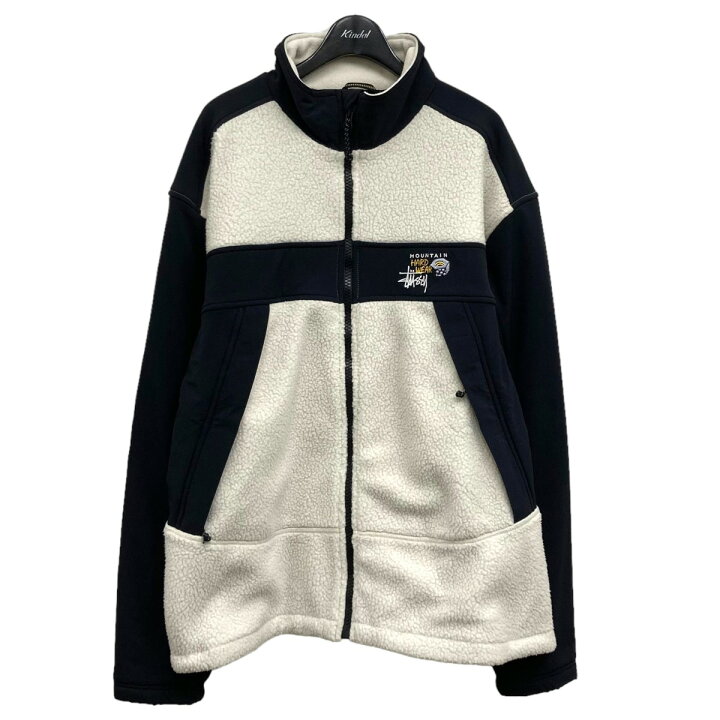 楽天市場】【中古】Stussy×MOUNTAIN HARD WEAR フリースジャケット 