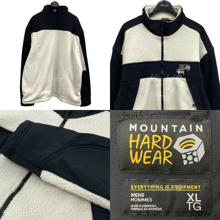 楽天市場】【中古】Stussy×MOUNTAIN HARD WEAR フリースジャケット 