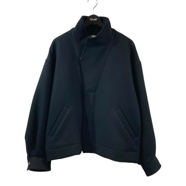 楽天市場】【中古】stein OVER SLEEVE MELTON JACKET ジップアップ 