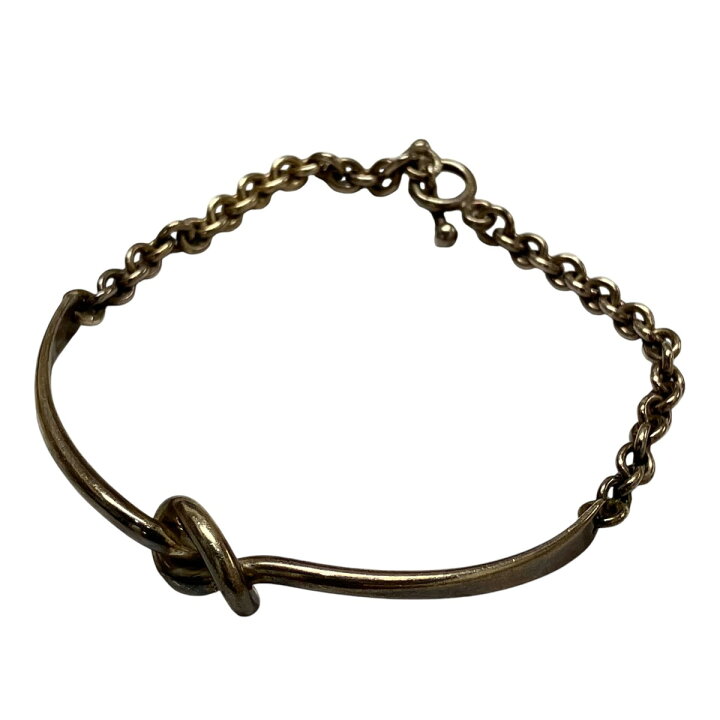 楽天市場】【中古】Georg Jensen ノットブレスレット シルバー 
