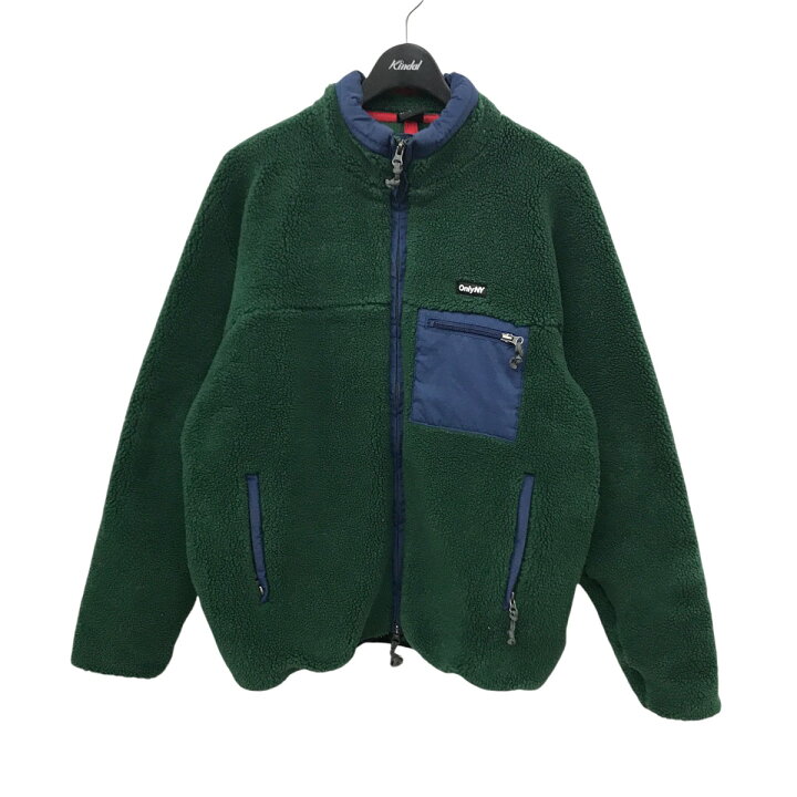 楽天市場】【中古】ONLY NY フリースジャケット グリーン サイズ：M 