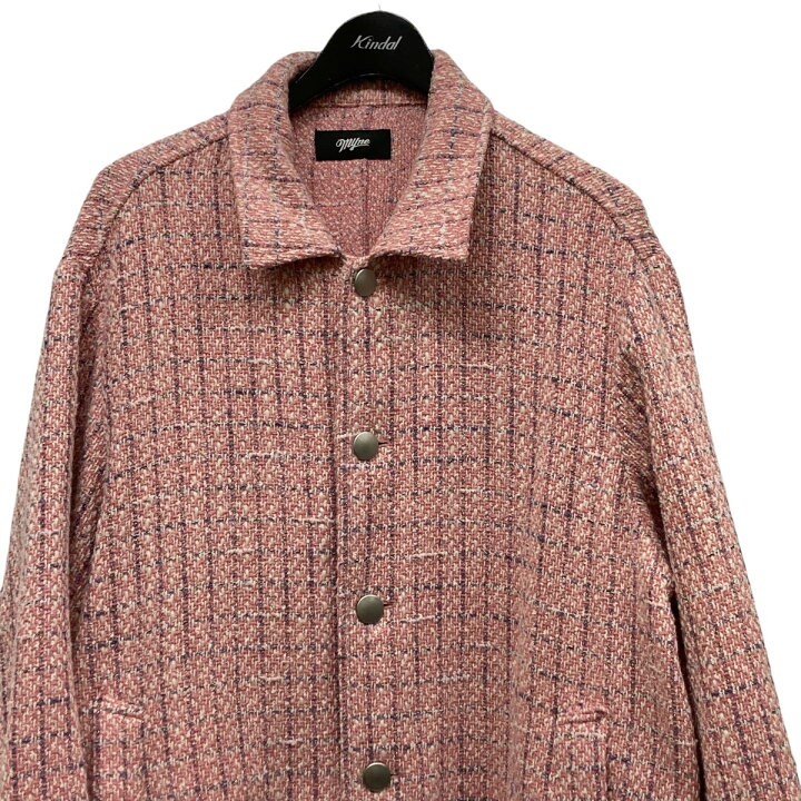 楽天市場】【中古】MYNE Tweed Half Coat ツイードコート G10SH016 