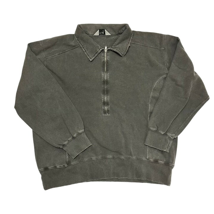 楽天市場】【中古】ANCELLM 24AW HALF ZIP SWEAT SHIRT ハーフジップ 