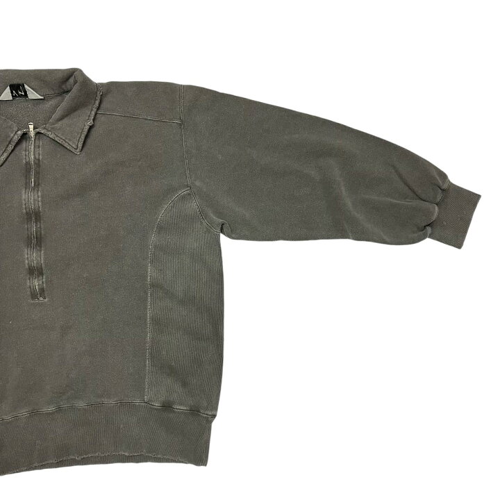 楽天市場】【中古】ANCELLM 24AW HALF ZIP SWEAT SHIRT ハーフジップ 
