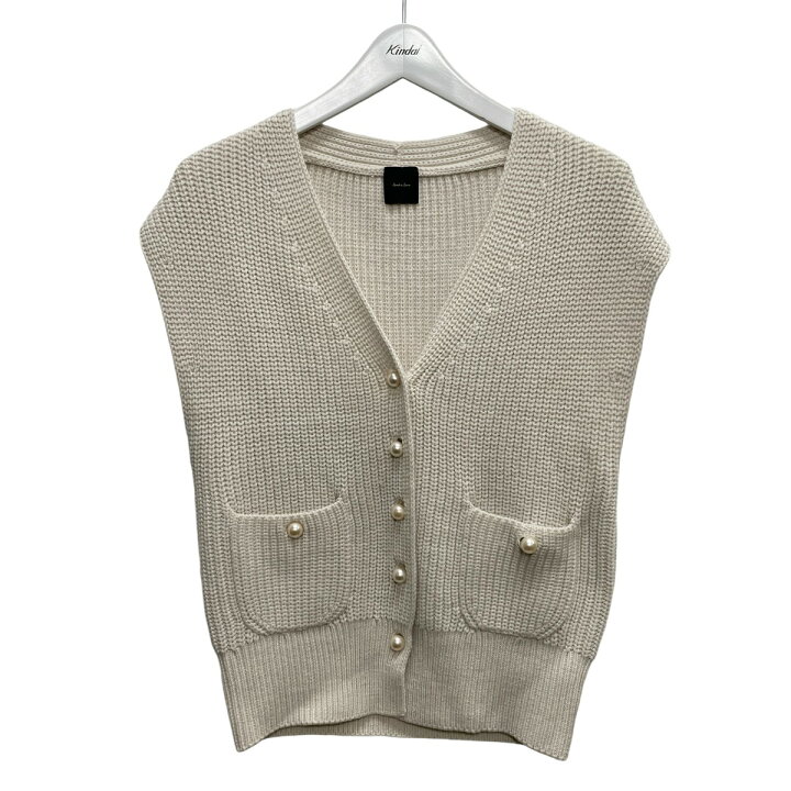 楽天市場】【中古】Spick and Span 22AW パールボタン畦ニット 