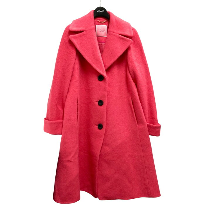 楽天市場】【中古】Kate Spade ブラッシュト ウール コート K9691 