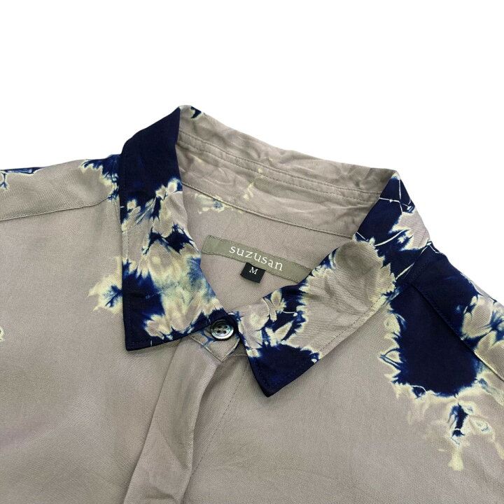 楽天市場】【中古】SUZUSAN Fibril Satin Fly Front Half Sleeve Dress 
