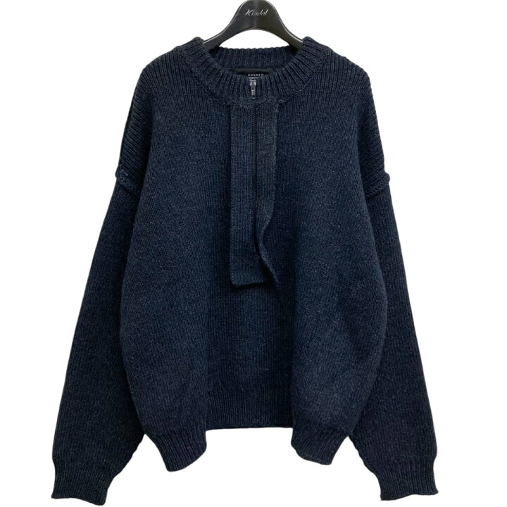 楽天市場】【中古】UNUSED 23AW HALF ZIP KNIT ハーフジップニット 