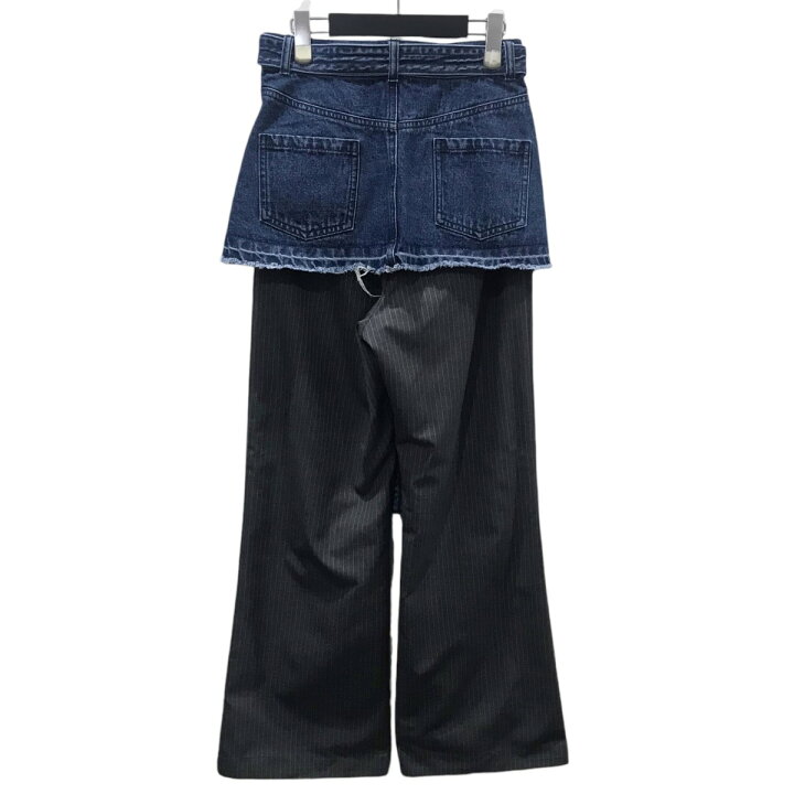 楽天市場】【中古】MAISON SPECIAL デニムスカートレイヤードパンツ  