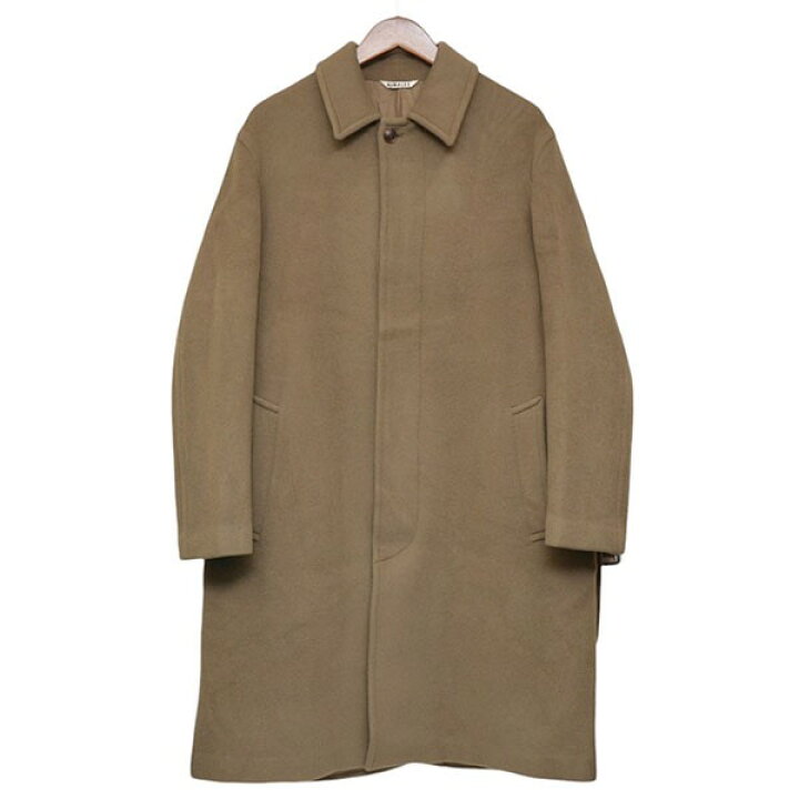 楽天市場】【中古】AURALEEBEAVER MELTON SOUTIEN COLLAR COAT ステン  