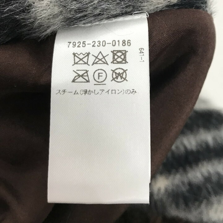 楽天市場】【中古】BLAMINKアルパカ混チェックコート 7925-230-0186 