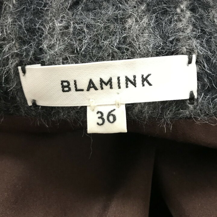 楽天市場】【中古】BLAMINKアルパカ混チェックコート 7925-230-0186 