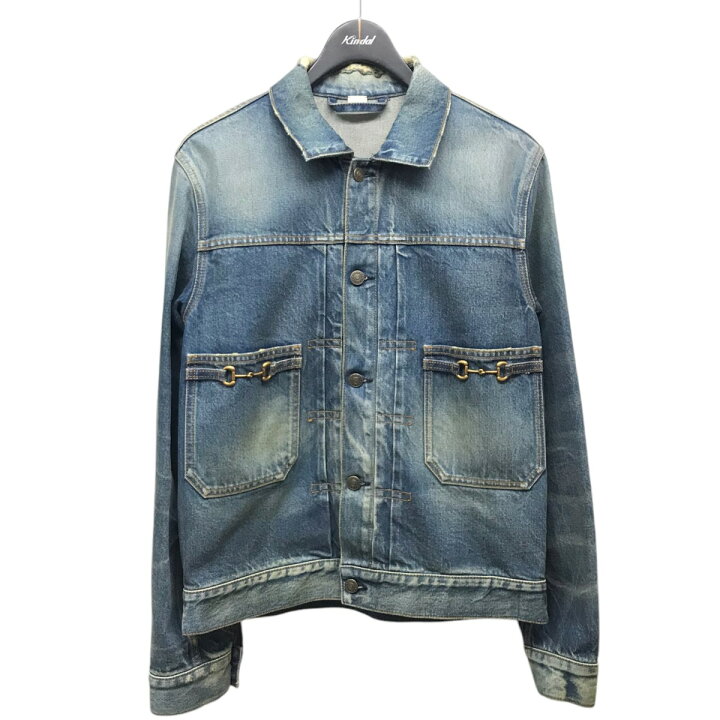 楽天市場】【中古】GUCCI【Horsebit Pocket Denim Jacket】 ホース 