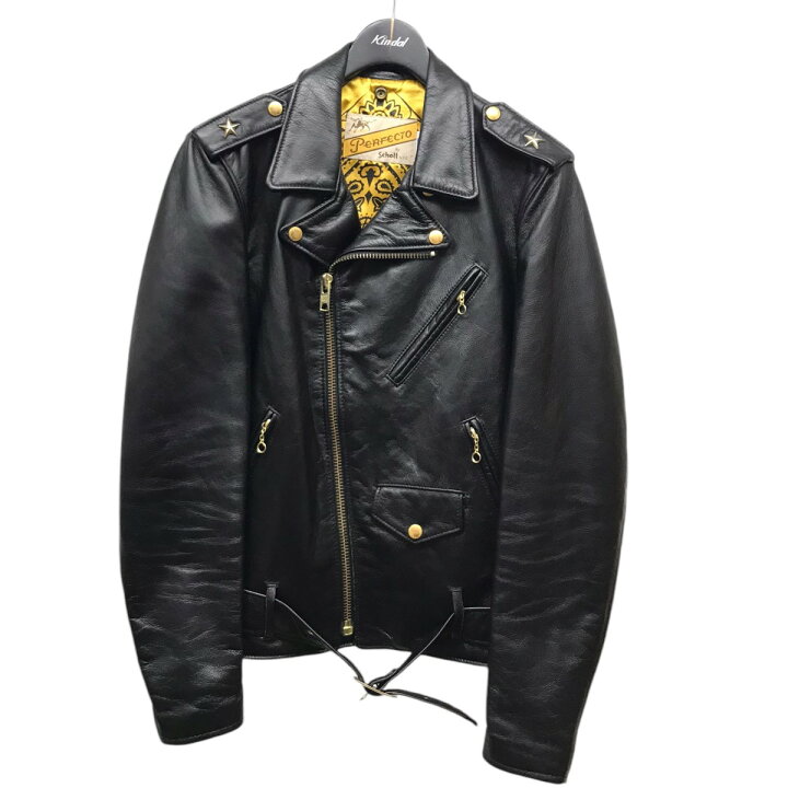 楽天市場】【中古】SCHOTT×24karats ワンスターレザーダブルライダース 