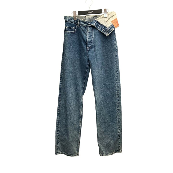 楽天市場】【中古】Y． PROJECT 24SS アシンメトリーデニムパンツ 