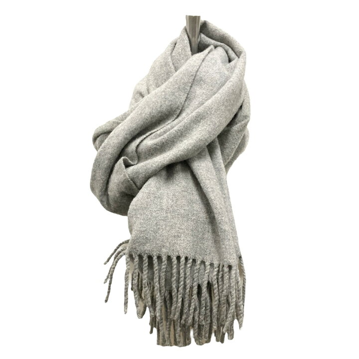 楽天市場】【中古】ACNE STUDIOS フリンジマフラー グレー 【151024  