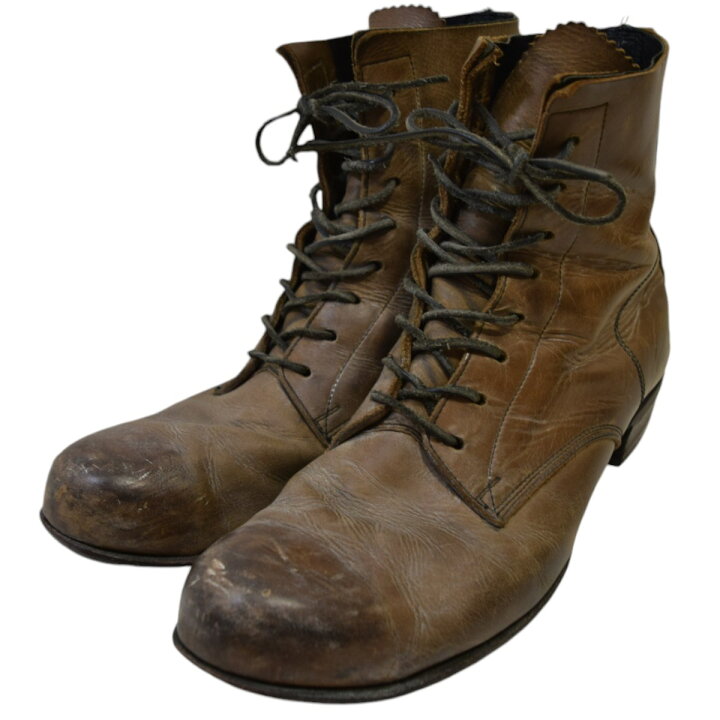楽天市場】【中古】MIHARA YASUHIRO×PUBLIC SQUAT レースアップブーツ 
