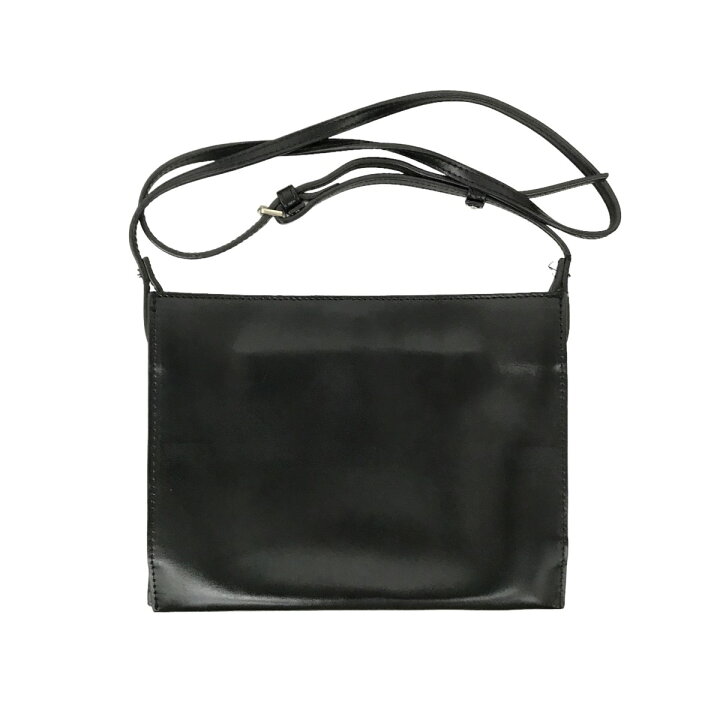 楽天市場】【中古】YAHKI レザ−ショルダーバッグ ブラック 【161024 