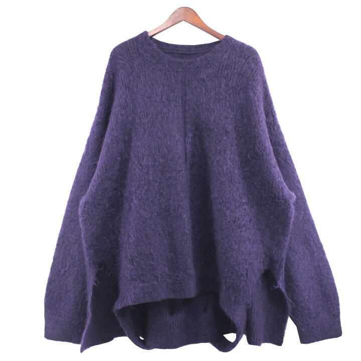 楽天市場】【中古】stein20AW KID MOHAIR LS／Purple キッド モヘア 