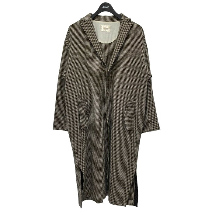 楽天市場】【中古】Unpeu Femme 千鳥格子柄 チェスターコート 