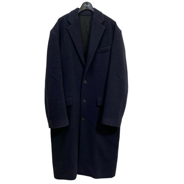 楽天市場】【中古】BALENCIAGA22AW ボクシーコート ネイビー サイズ  