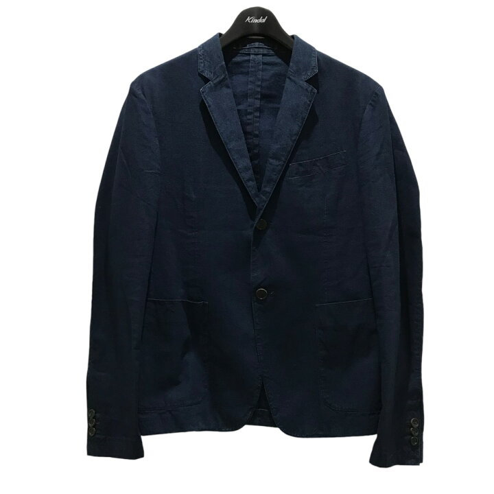 楽天市場】【中古】PRADA デニムジャケット GEB088 ブルー サイズ：46 