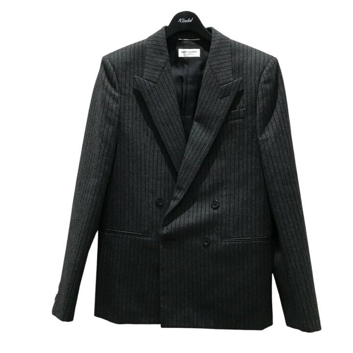 楽天市場】【中古】Saint Laurent Paris ストライプ テーラード 