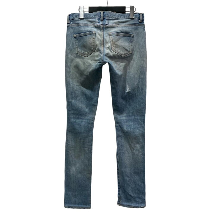 楽天市場】【中古】Saint Laurent Paris ダメージデニムパンツ 421227  