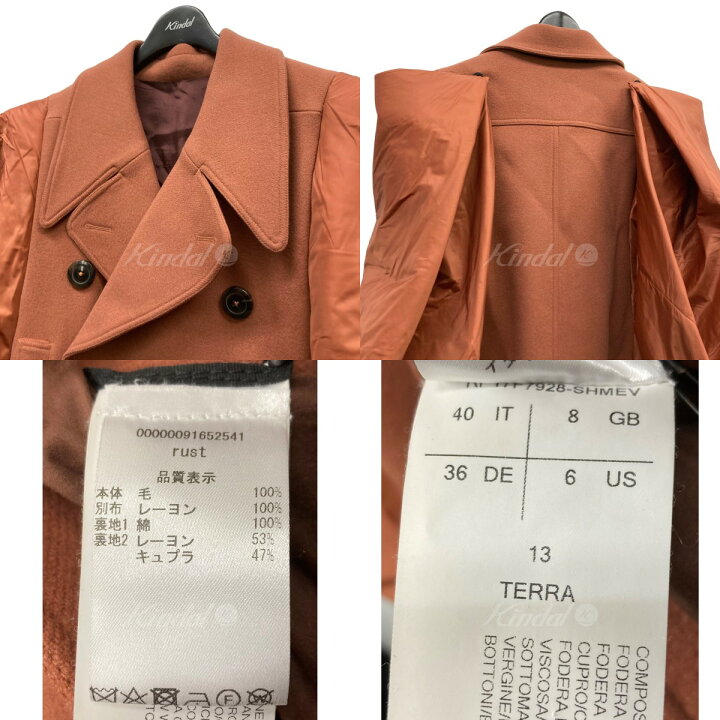 楽天市場】【中古】Rick Owens「GLITTER」 異素材デザインコート 