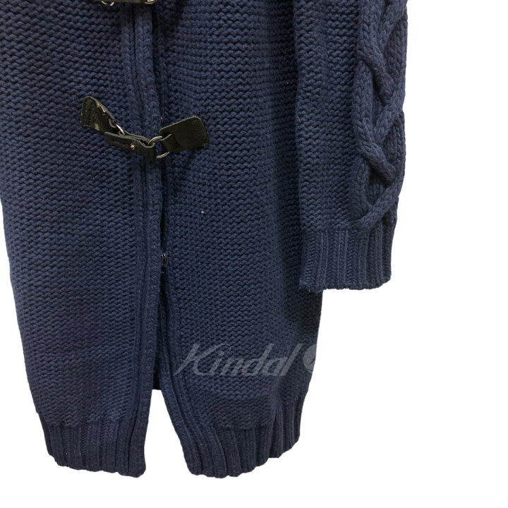 楽天市場】【中古】Max Mara Studioダッフルフーディニットコート  