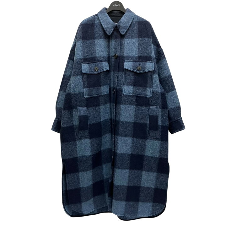 楽天市場】【中古】ISABEL MARANT ブロックチェック起毛コート MA0985 