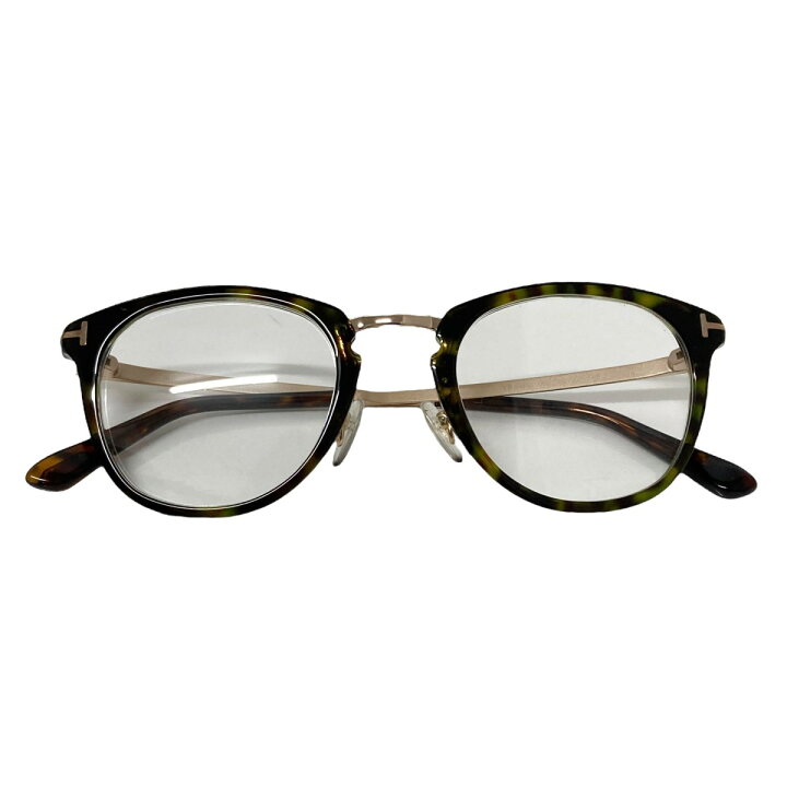 楽天市場】【中古】TOM FORD ウェリントン型眼鏡 TF5466 ブラウン  