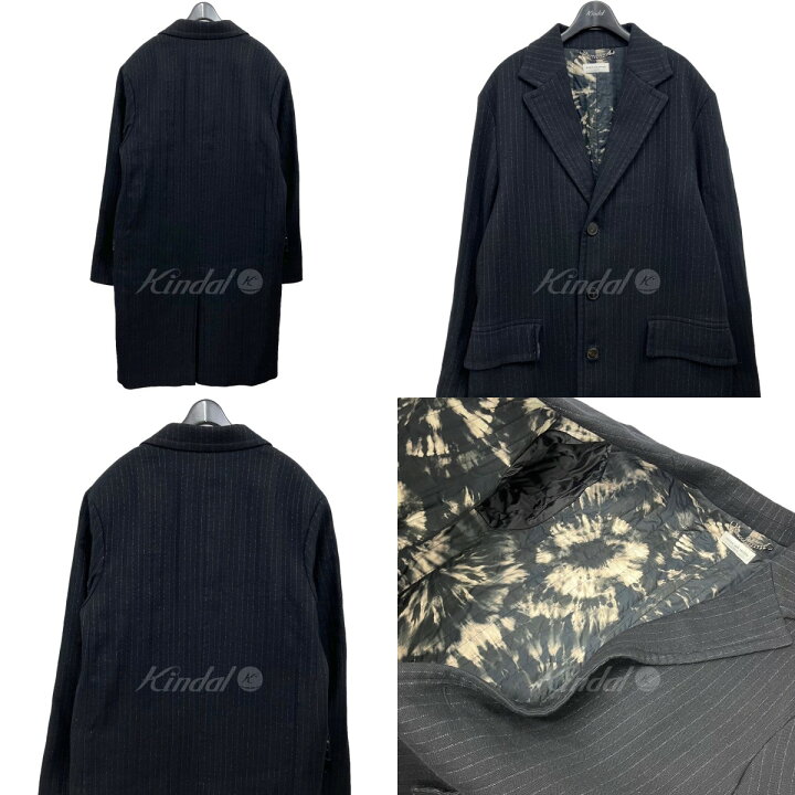 楽天市場】【中古】DRIES VAN NOTEN ストライプコート ブラック サイズ  