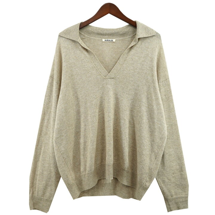 楽天市場】【中古】AURALEE 23SS SUPER FINE CASHMERE SILK KNIT 