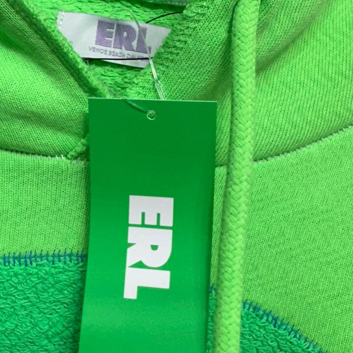 楽天市場】【中古】ERL 23AW RAINBOW HOODIE レインボーフーディー 