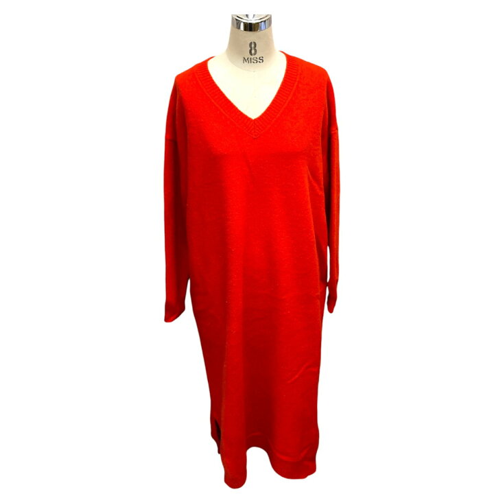 楽天市場】【中古】ENFOLD ウール Vネック ニットワンピース ニット  