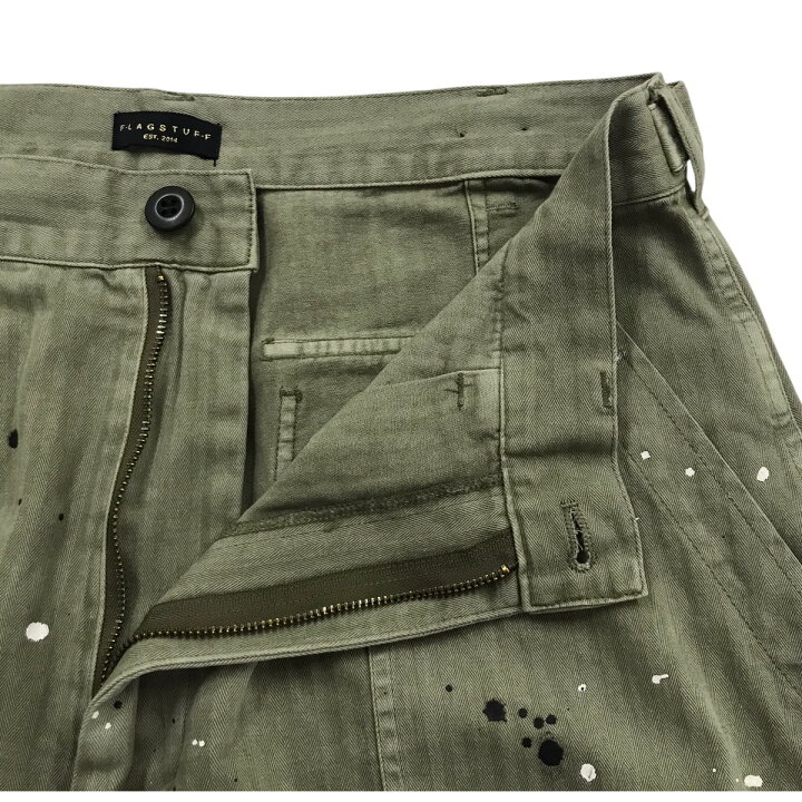 楽天市場】【中古】FLAGSTUFF 24AW「BORO HBT BAKER PANTS」ボロ 