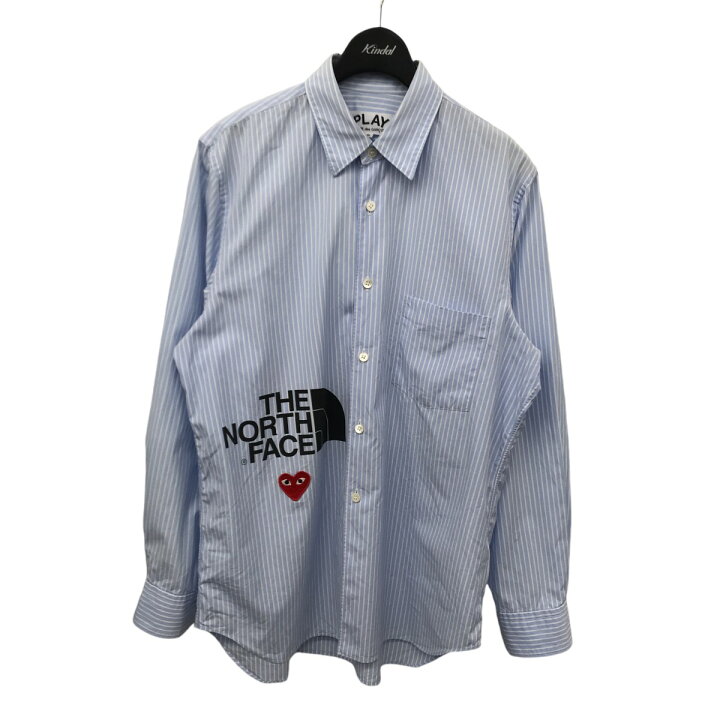 楽天市場】【中古】PLAY COMME des GARCONS×THE NORTH FACE ストライプ 