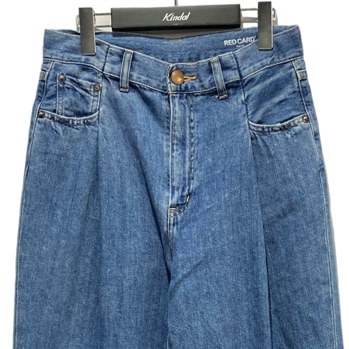楽天市場】【中古】RED CARD TOKYO タックデザイン デニムパンツ 