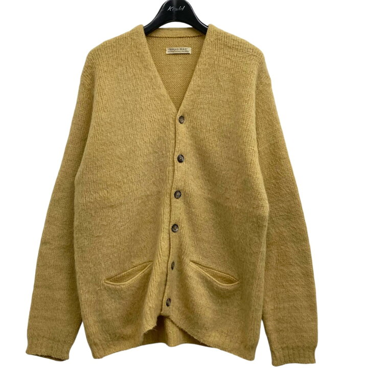 楽天市場】【中古】REVERE 60s モヘアカーディガン イエロー サイズ 