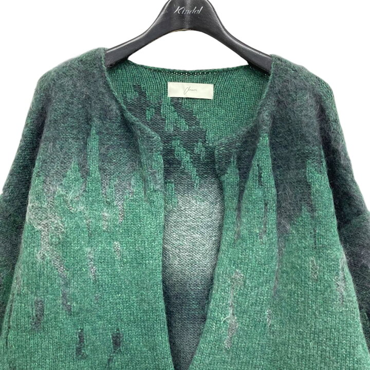 楽天市場】【中古】amachi．21AW Rainy Pattern Cardigan モヘヤレイン 