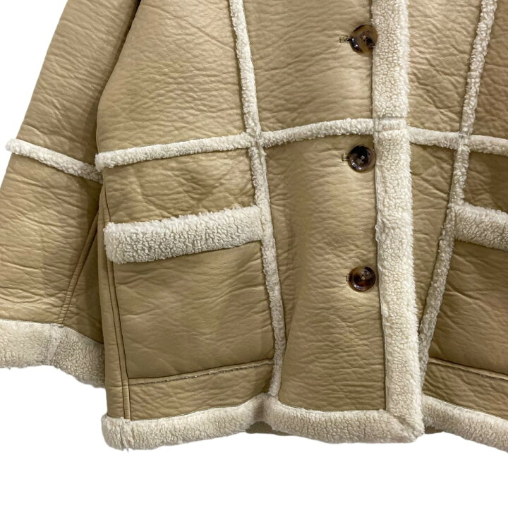 楽天市場】【中古】6(ROKU) BEAUTY＆YOUTH FAKE LEATHER BOA JACKET 