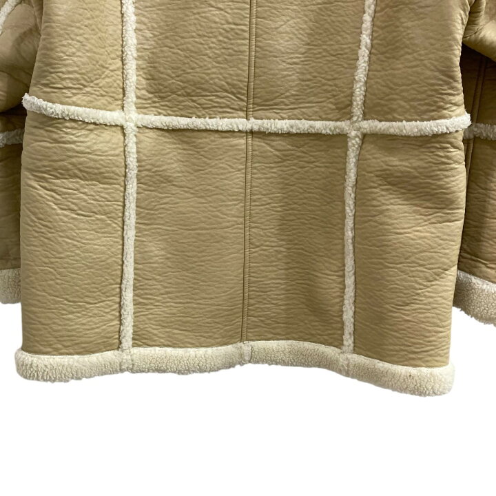 楽天市場】【中古】6(ROKU) BEAUTY＆YOUTH FAKE LEATHER BOA JACKET 