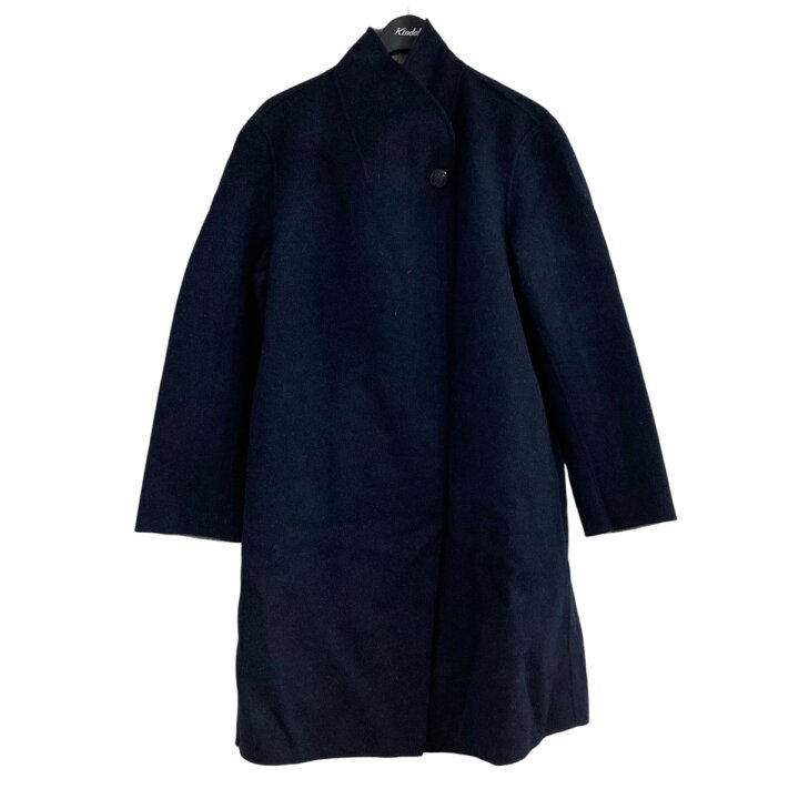 楽天市場】【中古】EMPORIO ARMANI カシミヤブレンドコート ネイビー 