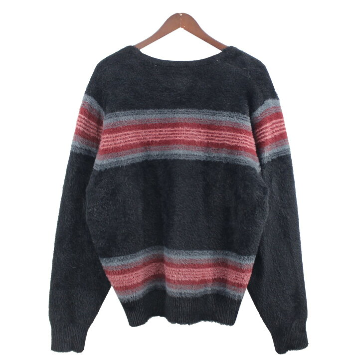楽天市場】【中古】stussy 23AW SHAGGY CARDIGAN ボーダー シャギー 