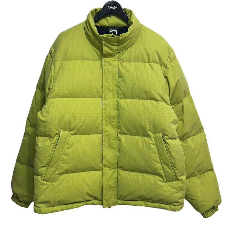 楽天市場】【中古】stussy RIPSTOP DOWN PUFFER JACKET リップストップ 