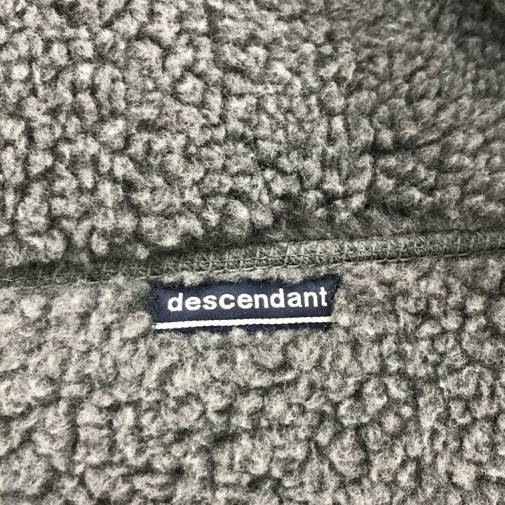 楽天市場】【中古】DESCENDANT 【MANCHOT FLEECE JACKET】 フリース 