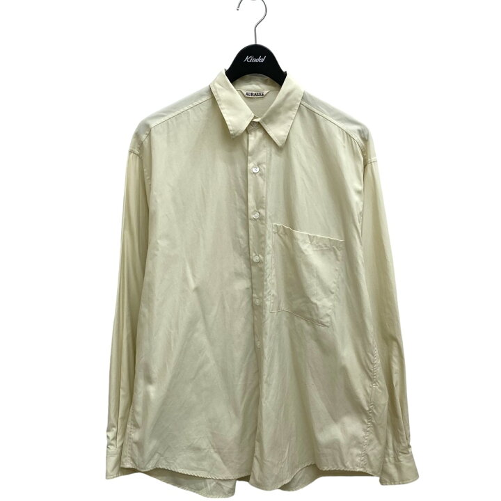 楽天市場】【中古】AURALEEWASHED FINX TWILL BIG SHIRT 長袖シャツ 