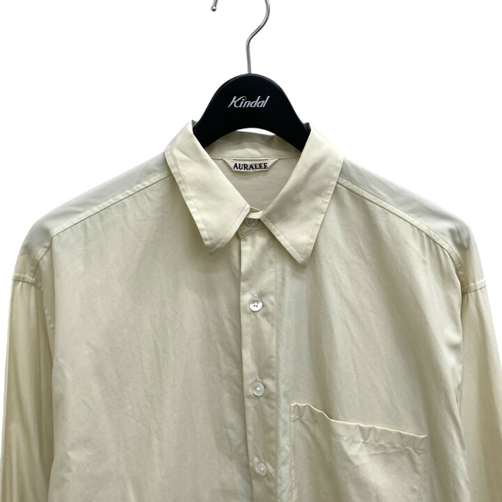 楽天市場】【中古】AURALEEWASHED FINX TWILL BIG SHIRT 長袖シャツ 